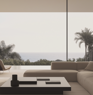 Handcrafted natural materials embody timeless elegance